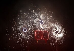 Brennende Jubiläumszahlen © Sonja Bell