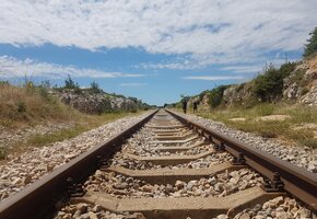 Gleise der orignal Winnetou-Filme