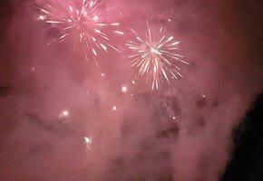 Feuerwerk - Restaurant Platzhirsch Göppingen bei Stuttgart