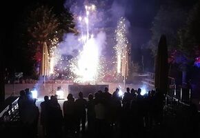 Hochzeitsfeuerwerk im Hotel Auerhahn Bad-Wildbad