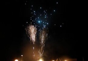 Hochzeitsfeuerwerk im Kesselhaus Karlsruhe