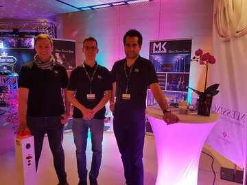 Hochzeitsmesse auf der Blumeninsel Mainau zum Thema Feuerwerk 2016