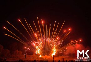 Hochzeitsfeuerwerke in Bruchsal bei Karlsruhe