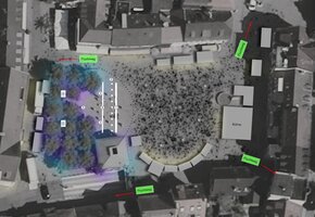 Lageplan Chrysanthema